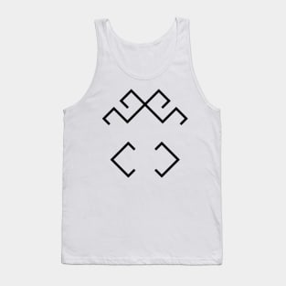 Baltic Rune Design Tank Top